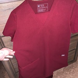 Burgundy figs scrub set